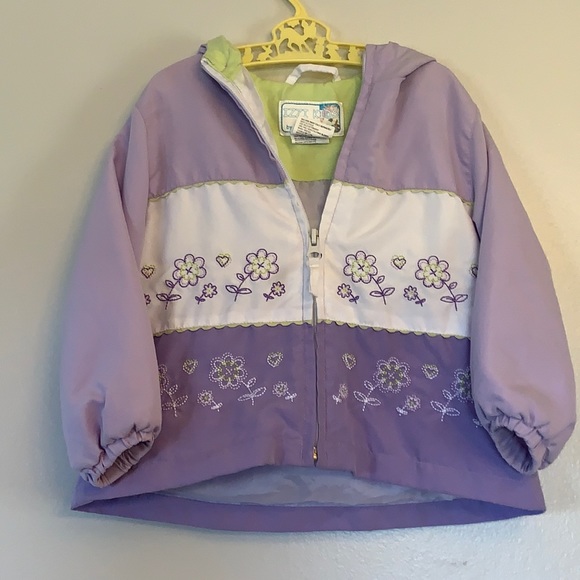 Vintage - Izzi Kids, purple embroidered jacket - Picture 1 of 4